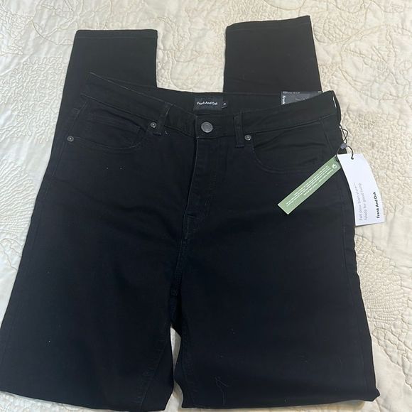 Frank and Oak The Debbie High-Waisted Skinny Jean - Picture 3 of 7